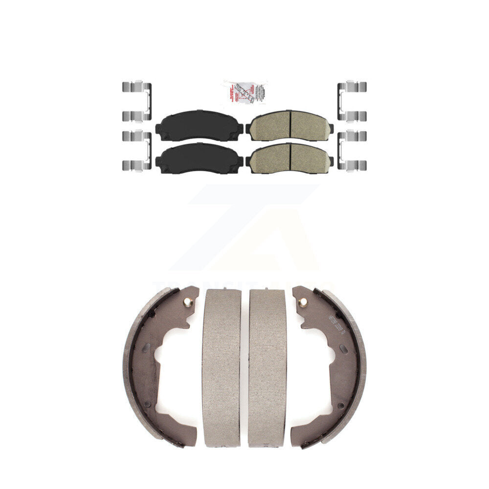 Ceramic Disc Brake Pads Front Rear Kit For Saturn Vue Chevrolet Equinox Pontiac