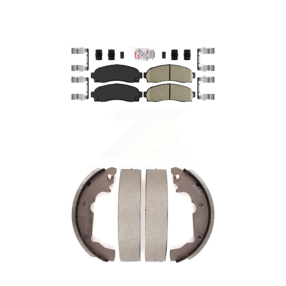 Ceramic Disc Brake Pads Front Rear Kit For Saturn Vue Chevrolet Equinox Pontiac
