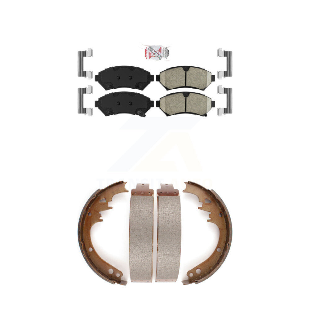 Ceramic Disc Brake Pads Front Rear Kit For Cadillac DeVille rear brakes