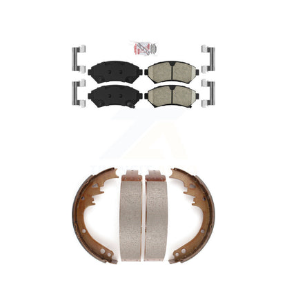 Ceramic Disc Brake Pads Front Rear Kit For Cadillac DeVille rear brakes