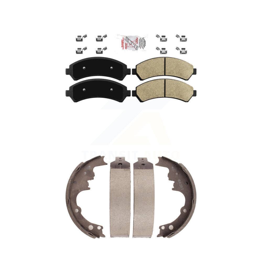 Ceramic Disc Brake Pads Front Rear Kit For Chevrolet S10 Blazer GMC Jimmy 4WD