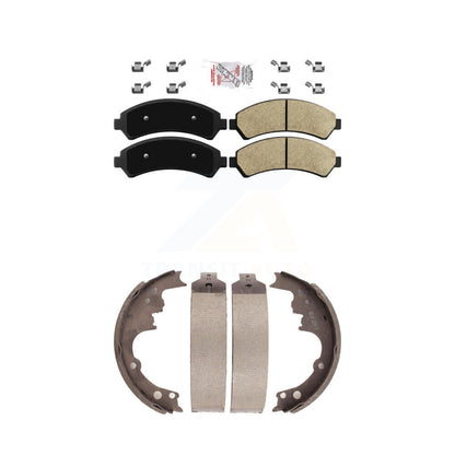 Ceramic Disc Brake Pads Front Rear Kit For Chevrolet S10 Blazer GMC Jimmy 4WD