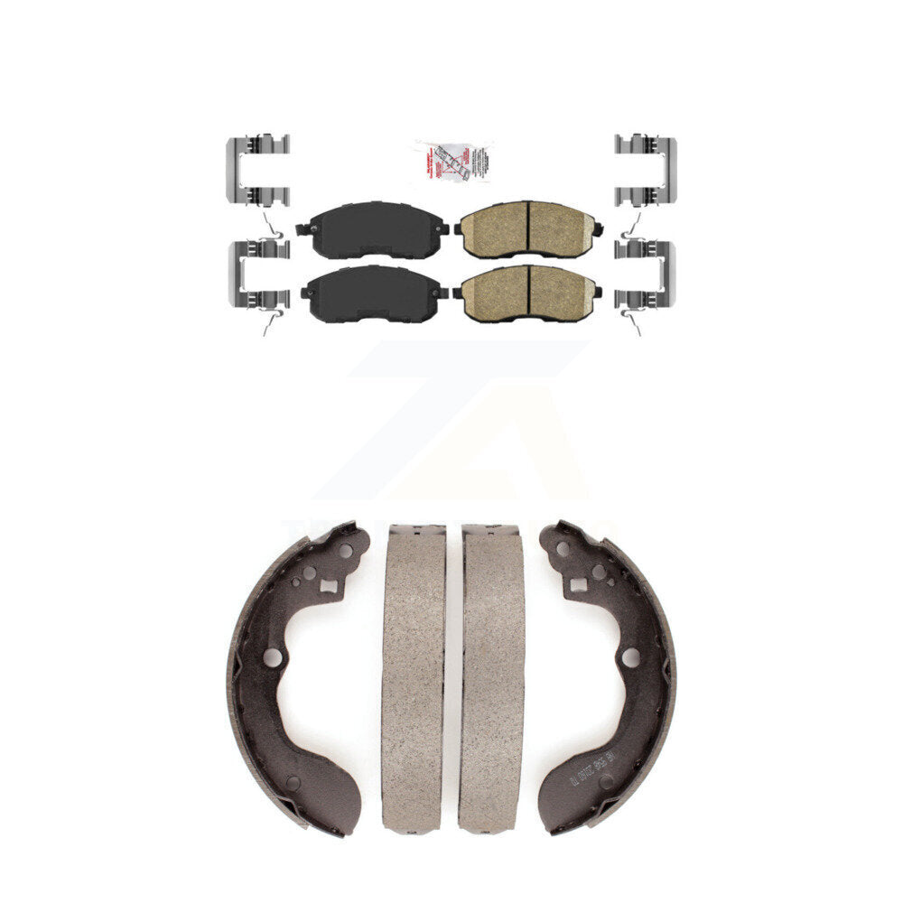Ceramic Disc Brake Pads Front Rear Kit For Suzuki SX4 Crossover