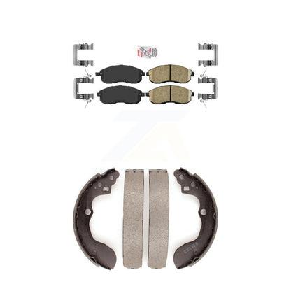 Ceramic Disc Brake Pads Front Rear Kit For Suzuki SX4 Crossover