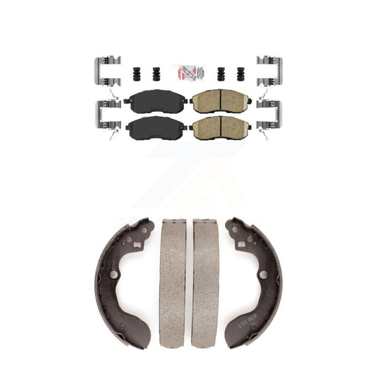 Ceramic Disc Brake Pads Front Rear Kit For Suzuki SX4 Crossover