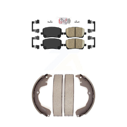 Ceramic Disc Brake Pads Front Rear Kit For Toyota Matrix Pontiac Vibe