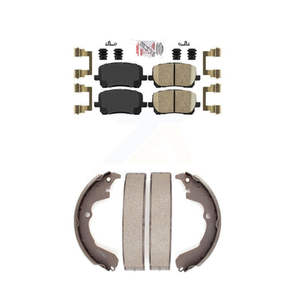 Ceramic Disc Brake Pads Front Rear Kit For Toyota Matrix Pontiac Vibe