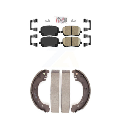 Ceramic Disc Brake Pads Front Rear Kit For Toyota Corolla