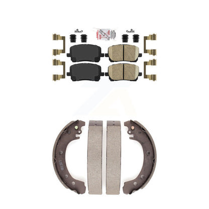 Ceramic Disc Brake Pads Front Rear Kit For Toyota Corolla