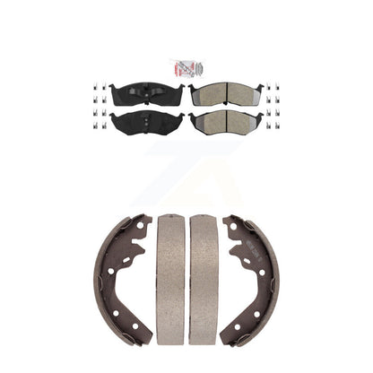Semi-Metallic Disc Brake Pads Front Rear Kit For Neon Dodge Chrysler Plymouth SX