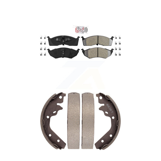Semi-Metallic Disc Brake Pads Front Rear Kit For Neon Dodge Chrysler Plymouth SX
