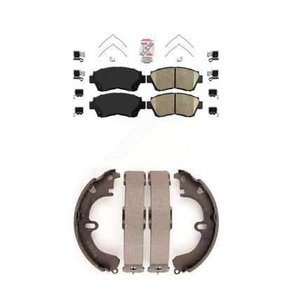 Ceramic Disc Brake Pads Front Rear Kit For 1994-1995 Toyota Celica GT