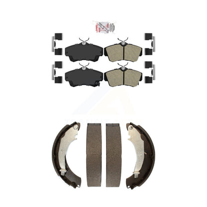 Semi-Metallic Disc Brake Pads Front Rear Kit For Chrysler PT Cruiser