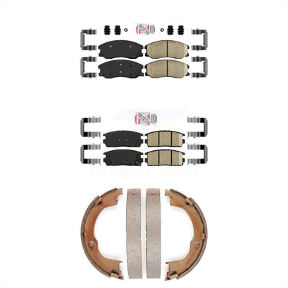 Ceramic Disc Brake Pads Front Rear Kit For Chevrolet Equinox Pontiac Torrent Vue