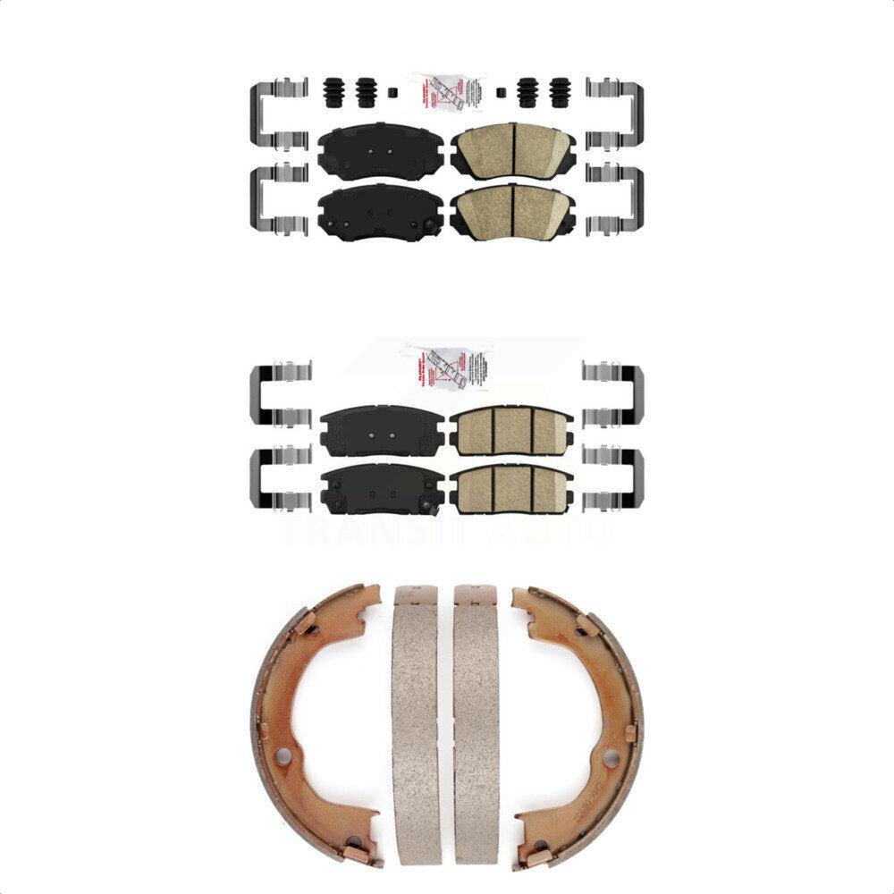 Ceramic Disc Brake Pads Front Rear Kit For Chevrolet Equinox GMC Terrain