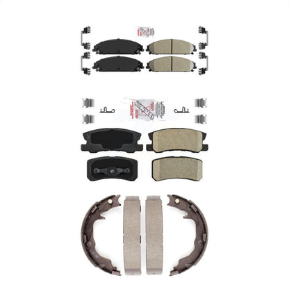 Ceramic Disc Brake Pads Front Rear Kit For 2008-2009 Dodge Caliber SRT-4