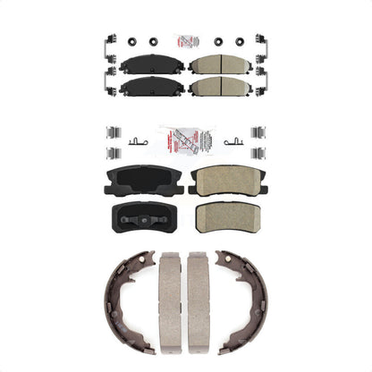 Ceramic Disc Brake Pads Front Rear Kit For 2008-2009 Dodge Caliber SRT-4