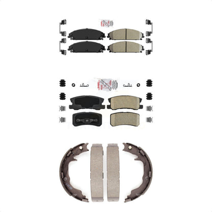 Ceramic Disc Brake Pads Front Rear Kit For 2008-2009 Dodge Caliber SRT-4