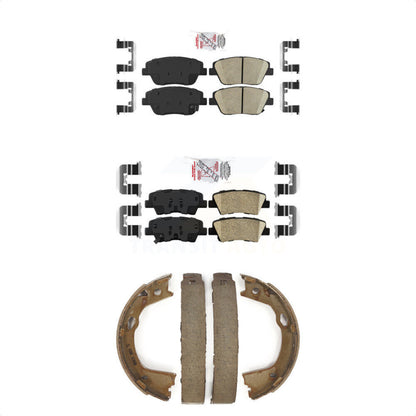 Ceramic Disc Brake Pads Front Rear Kit For Kia Optima