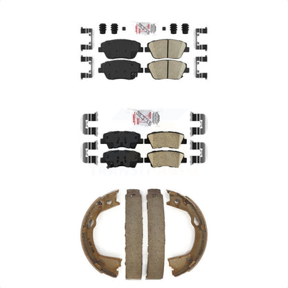 Ceramic Disc Brake Pads Front Rear Kit For Kia Optima