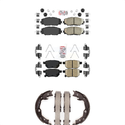 Ceramic Disc Brake Pads Front Rear Kit For Toyota Matrix Pontiac Vibe