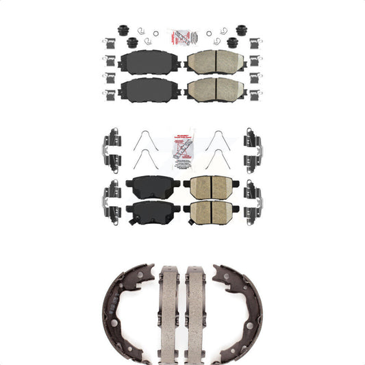 Ceramic Disc Brake Pads Front Rear Kit For Toyota Matrix Pontiac Vibe