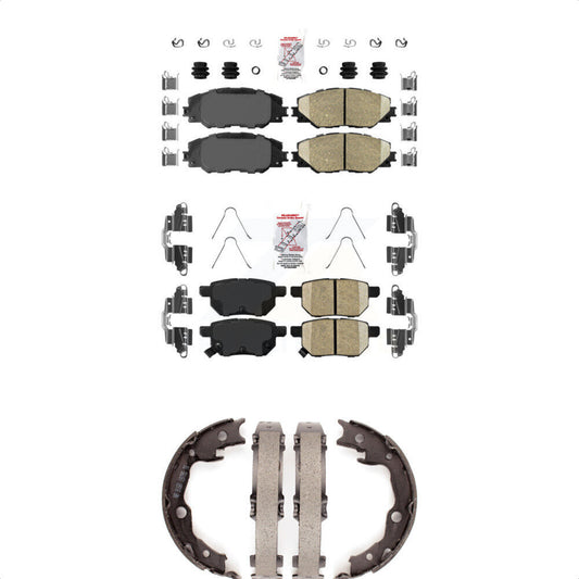 Ceramic Disc Brake Pads Front Rear Kit For Toyota Matrix Pontiac Vibe