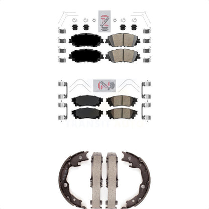 Ceramic Disc Brake Pads Front Rear Kit For Toyota RAV4 Camry