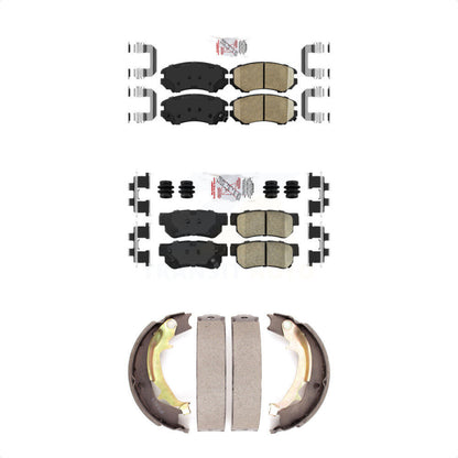 Ceramic Disc Brake Pads Front Rear Kit For Hyundai Tucson Kia Sportage