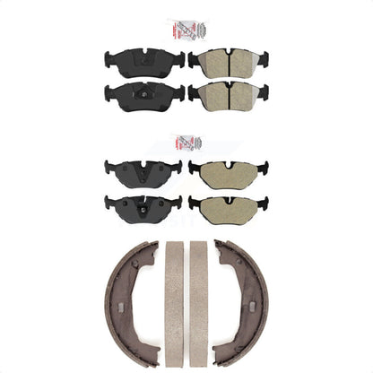 Semi-Metallic Disc Brake Pads Front Rear Kit For BMW Z4 325i 325Ci 320i 323Ci