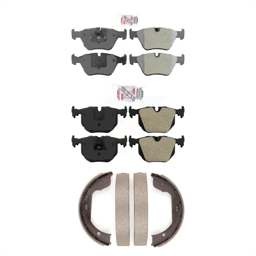 Semi-Metallic Disc Brake Pads Front Rear Kit For BMW X3 Z4 M3