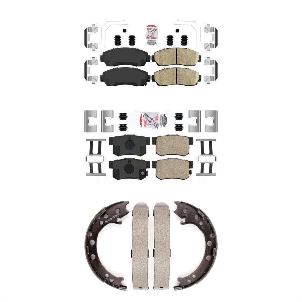 Ceramic Disc Brake Pads Front Rear Kit For Acura RDX