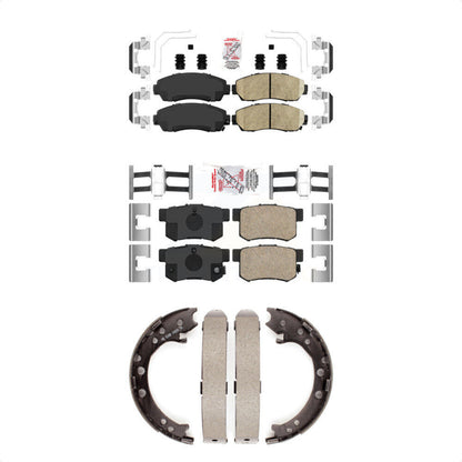 Ceramic Disc Brake Pads Front Rear Kit For Acura RDX