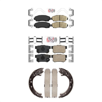 Ceramic Disc Brake Pads Front Rear Kit For Acura RDX