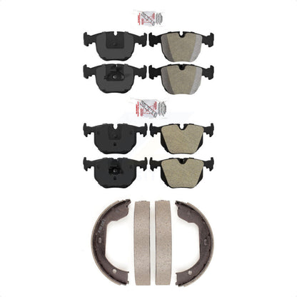 Semi-Metallic Disc Brake Pads Front Rear Kit For BMW X5 M5
