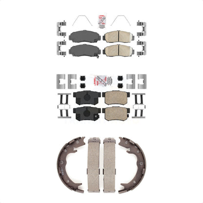 Ceramic Disc Brake Pads Front Rear Kit For Acura TL CL RL