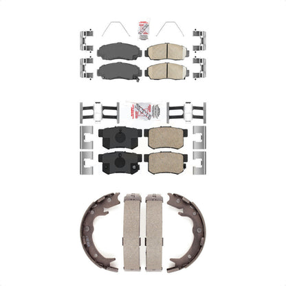 Ceramic Disc Brake Pads Front Rear Kit For Acura TL CL RL