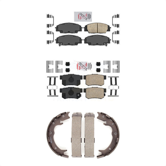 Ceramic Disc Brake Pads Front Rear Kit For 2000-2006 Honda S2000