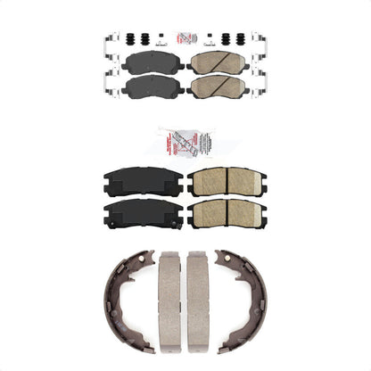 Ceramic Disc Brake Pads Front Rear Kit For Mitsubishi Eclipse Galant