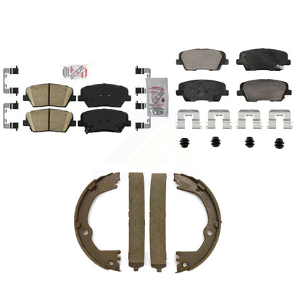 Ceramic Disc Brake Pads Front Rear Kit For Hyundai Santa Fe Sport Kia Sorento