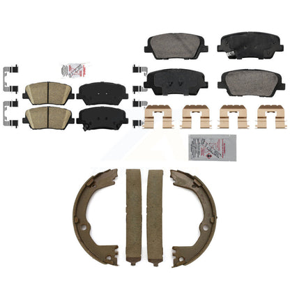 Ceramic Disc Brake Pads Front Rear Kit For Hyundai Santa Fe Sport Kia Sorento