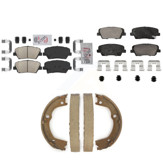 Ceramic Disc Brake Pads Front Rear Kit For Hyundai Santa Fe Kia Sorento