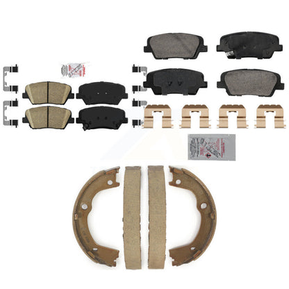 Ceramic Disc Brake Pads Front Rear Kit For Hyundai Santa Fe Kia Sorento