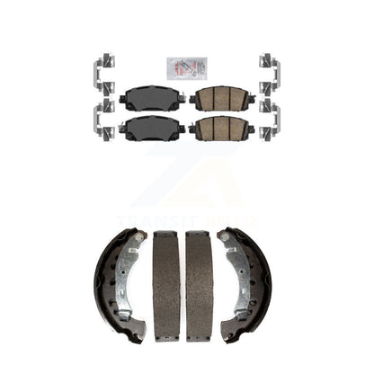 Ceramic Disc Brake Pads Front Rear Kit For 2020-2023 Nissan Sentra
