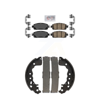 Ceramic Disc Brake Pads Front Rear Kit For 2021 Nissan Kicks rear brakes