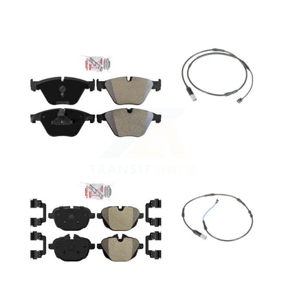 Ceramic Brake Pad Wear Sensor Front Rear Kit For BMW 535i 528i 535d ActiveHybrid