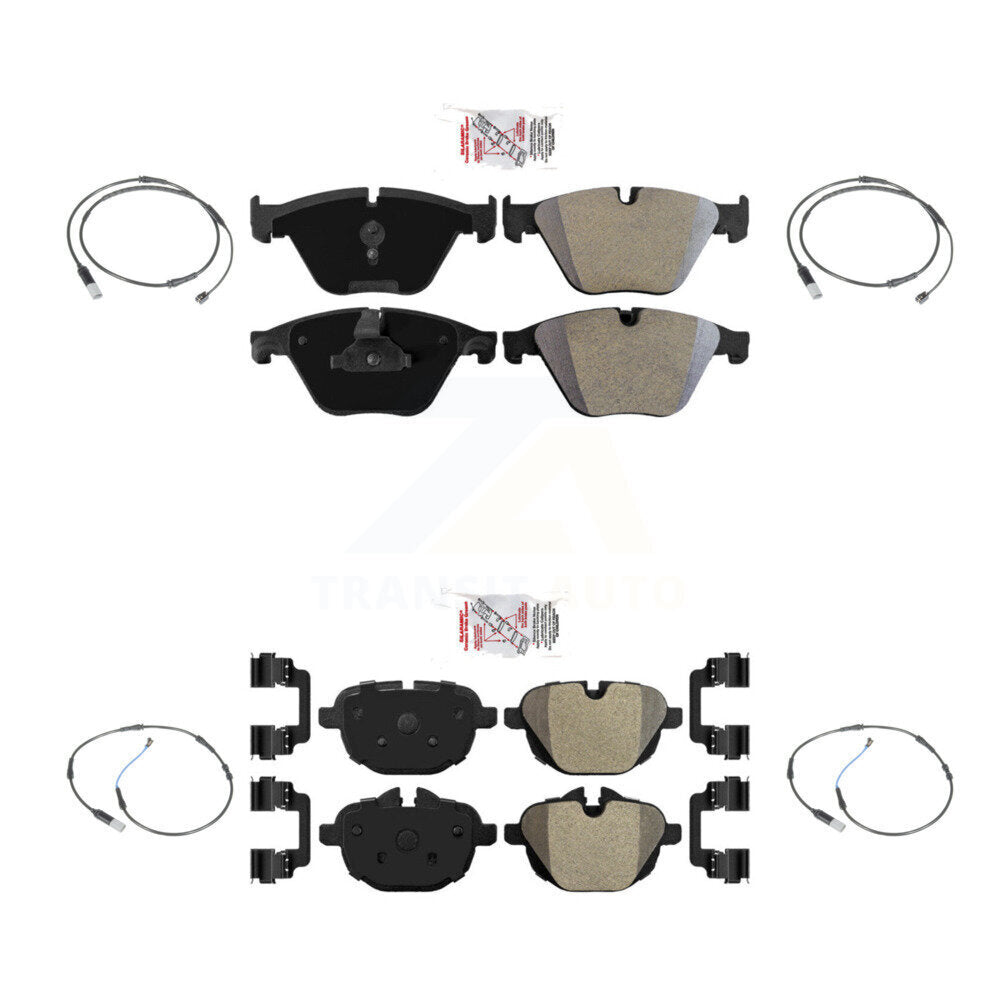 Ceramic Brake Pad Wear Sensor Front Rear Kit For BMW 535i 528i 535d ActiveHybrid