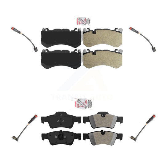 Ceramic Disc Brake Pads Wear Sensor Front Rear Kit For Mercedes-Benz G63 AMG G65