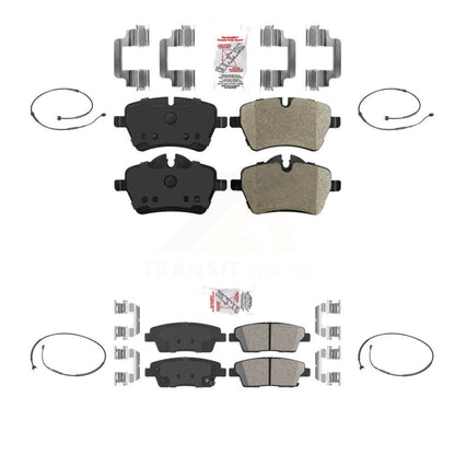 Ceramic Brake Pads Wear Sensor Front Rear Kit For Mini Cooper Countryman Paceman
