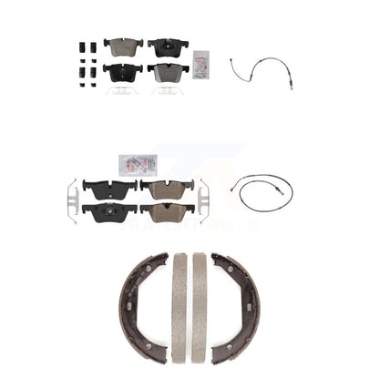Ceramic Brake Pad Wear Sensor Front Rear Kit (5Pc) For BMW 320i xDrive 328d 2.0L